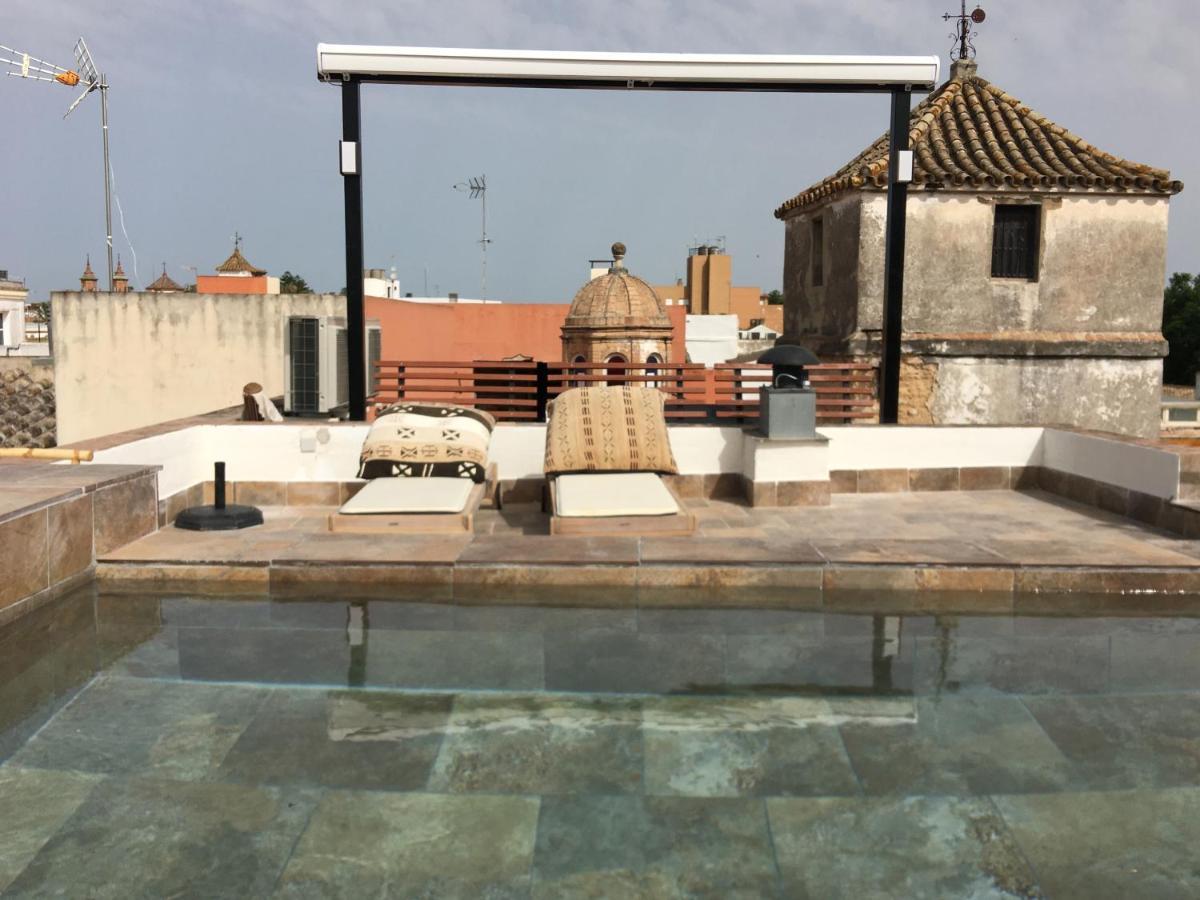 Casa Palacio En Jerez De La Frontera Con Piscina Privada エクステリア 写真